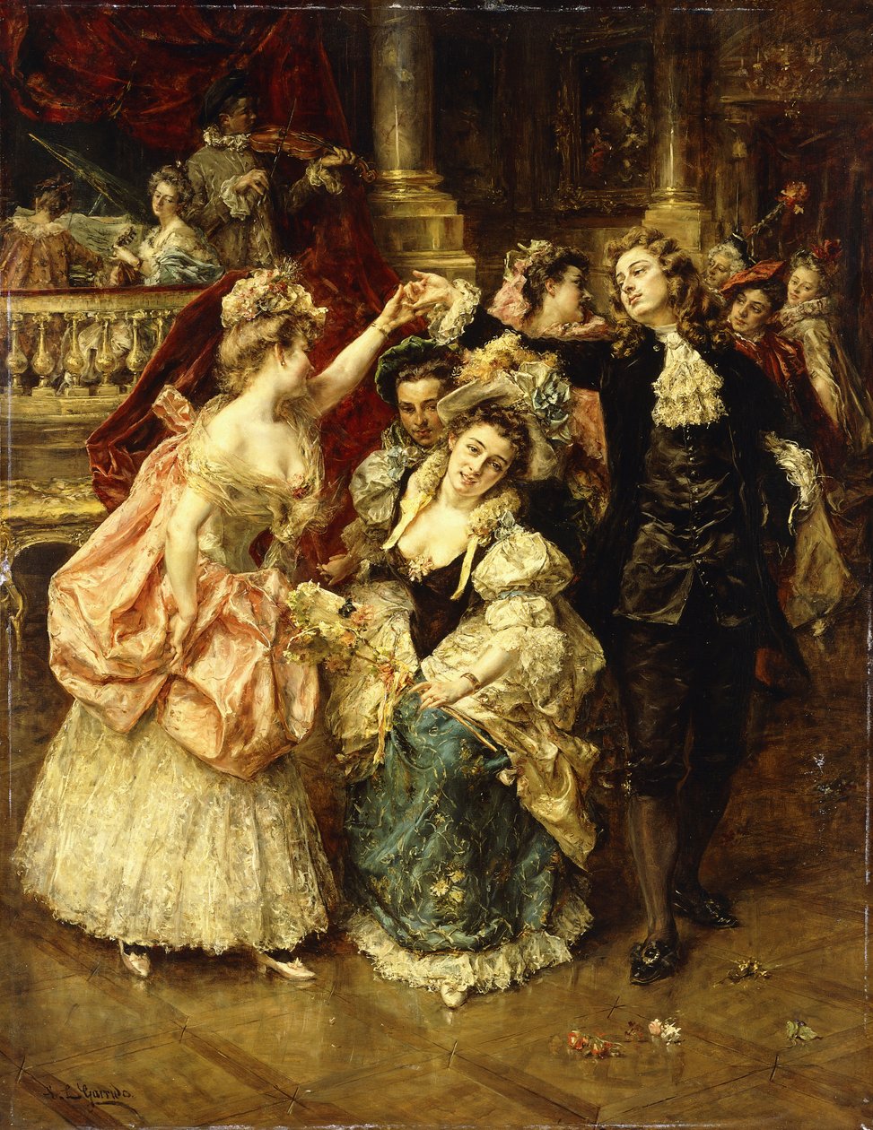 A Farandole tánc, alkotó: Eduardo Leon Garrido