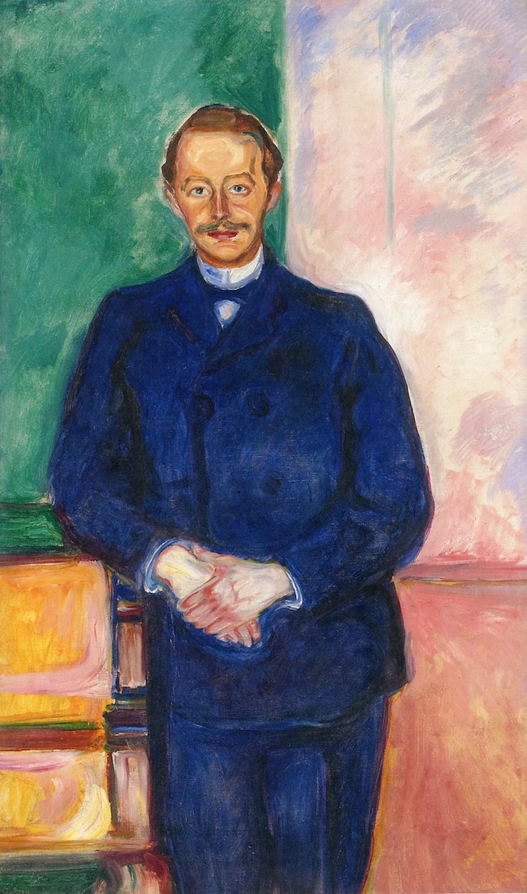 Dr. Max Linde vitorlás öltönyben alkotó: Edvard Munch
