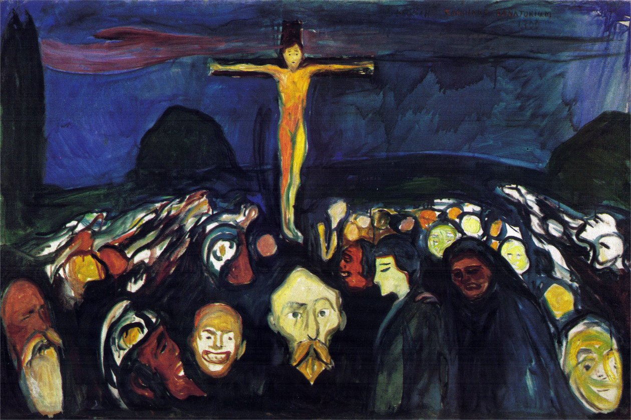 Golgotha alkotó: Edvard Munch