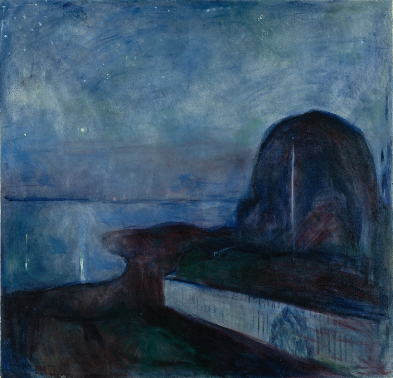 Csillagos éj alkotó: Edvard Munch