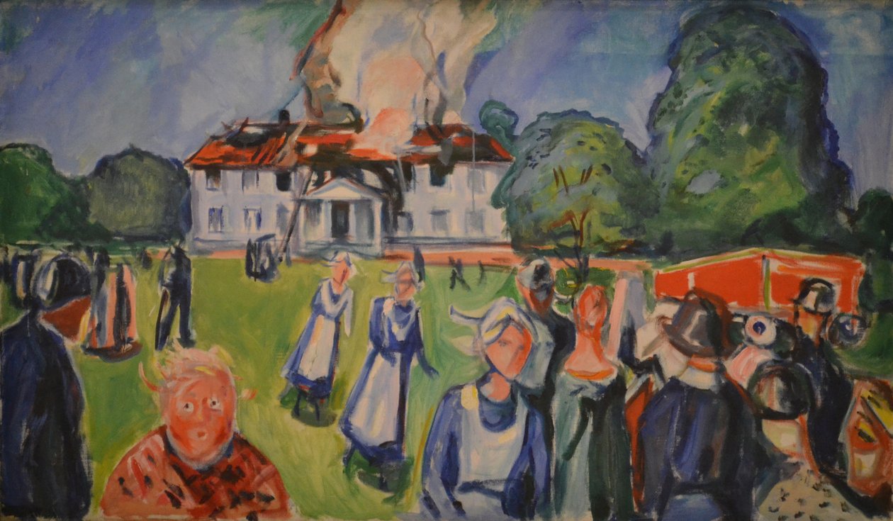 A ház ég alkotó: Edvard Munch