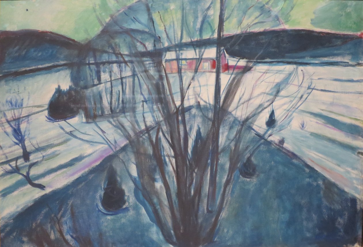 Téli éjszaka, Ekely alkotó: Edvard Munch