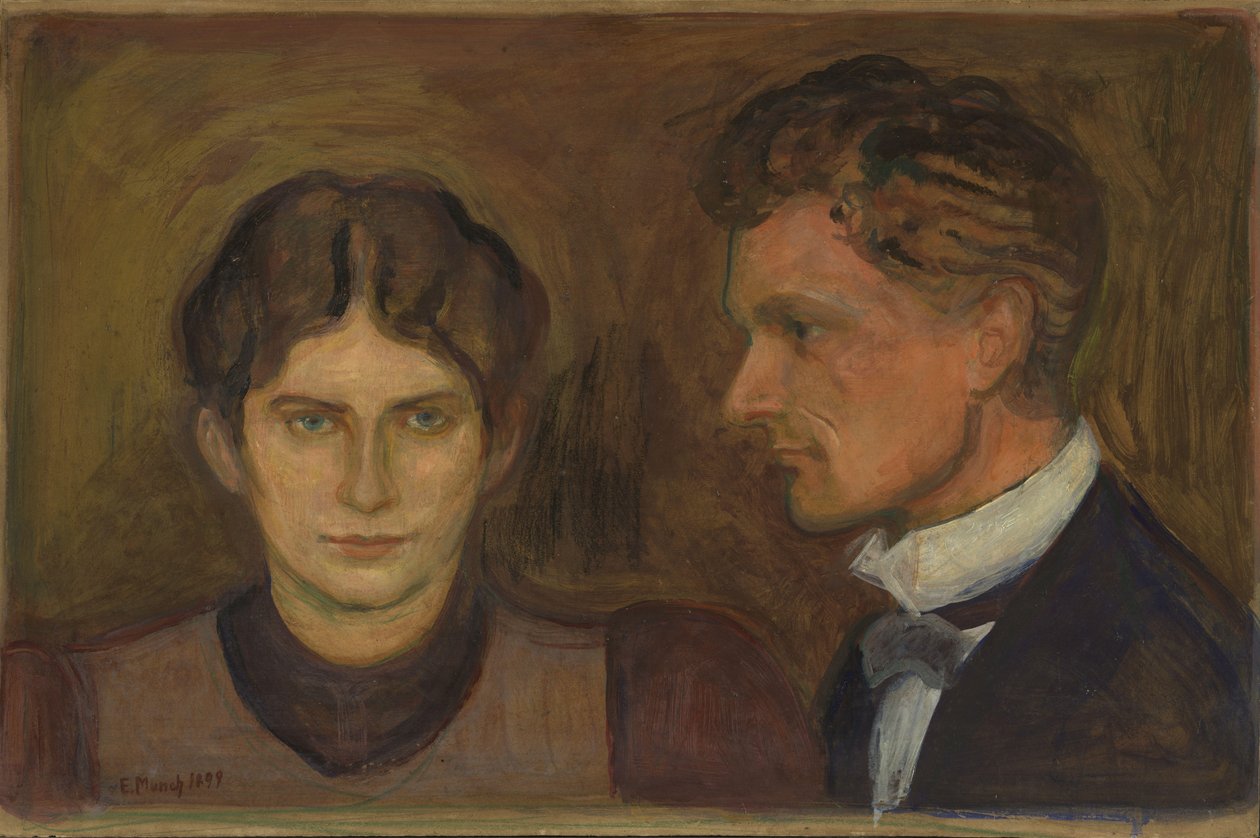 Aase és Harald Norregaard alkotó: Edvard Munch