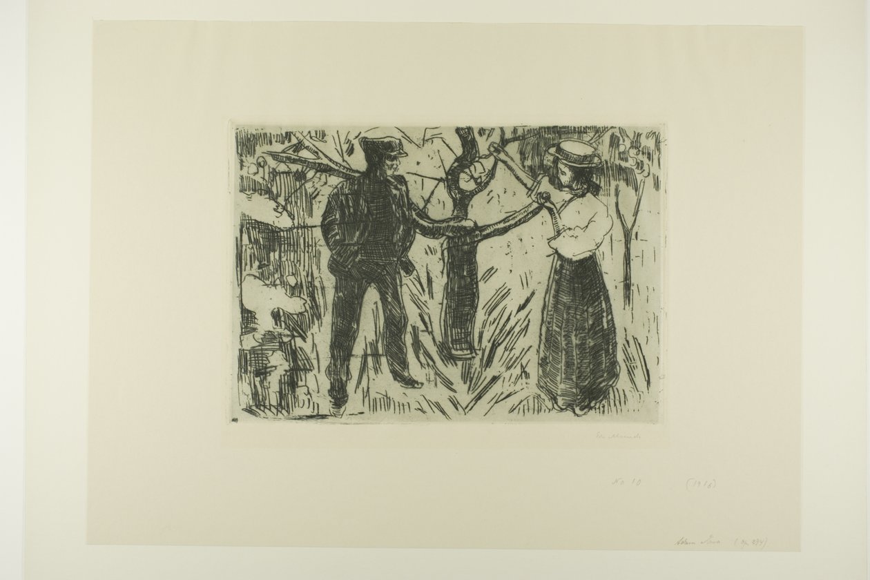 Ádám és Éva alkotó: Edvard Munch