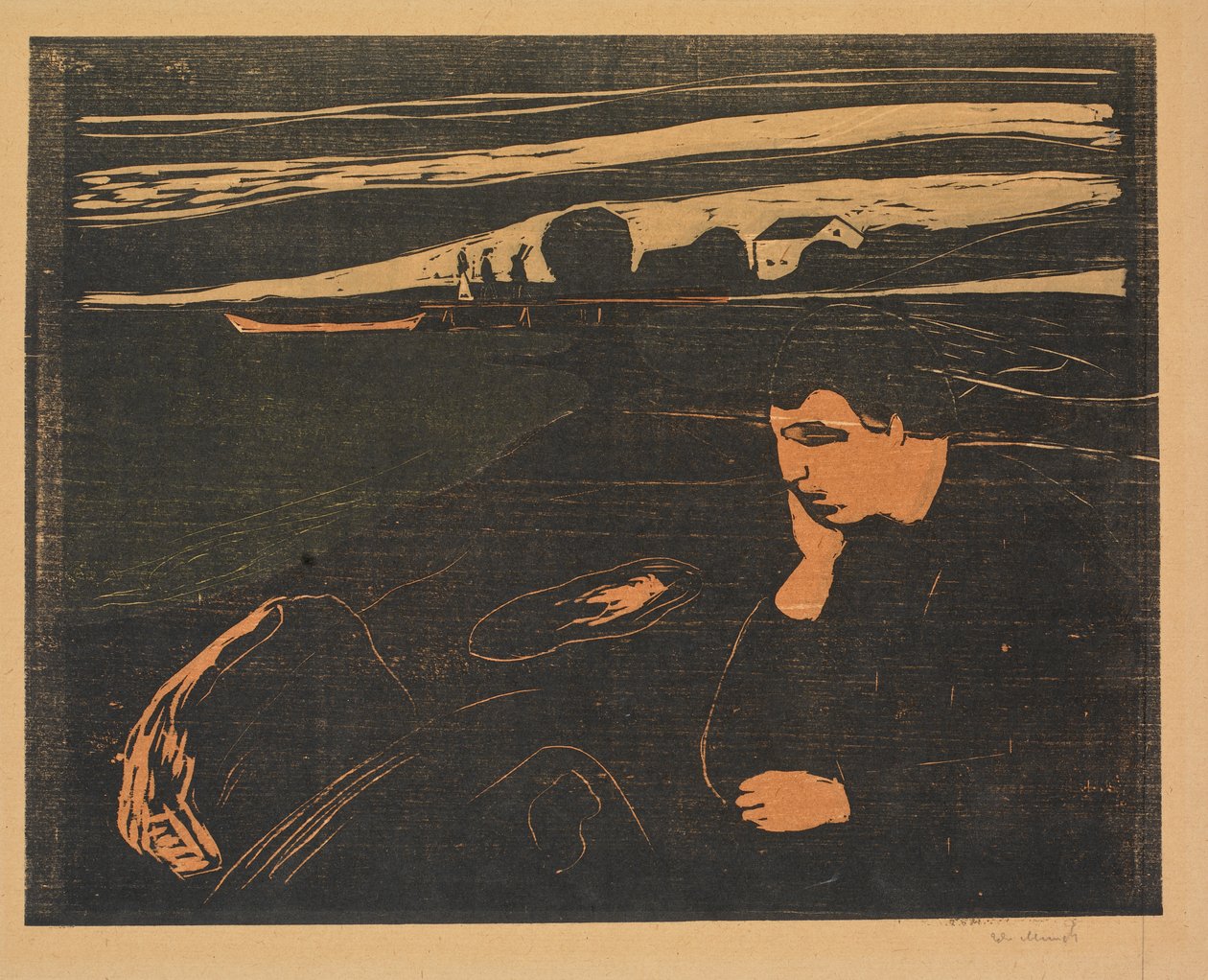 Este. A tengerparton (Melankólia) alkotó: Edvard Munch