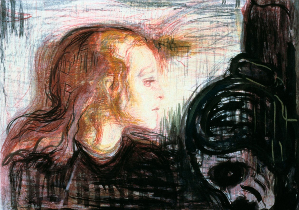 Gyermek, 1896 alkotó: Edvard Munch
