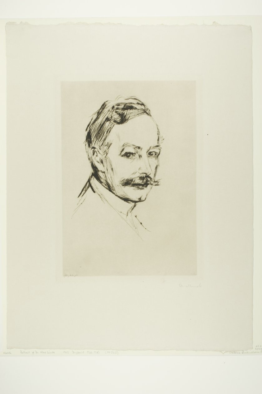 Dr. Max Linde alkotó: Edvard Munch