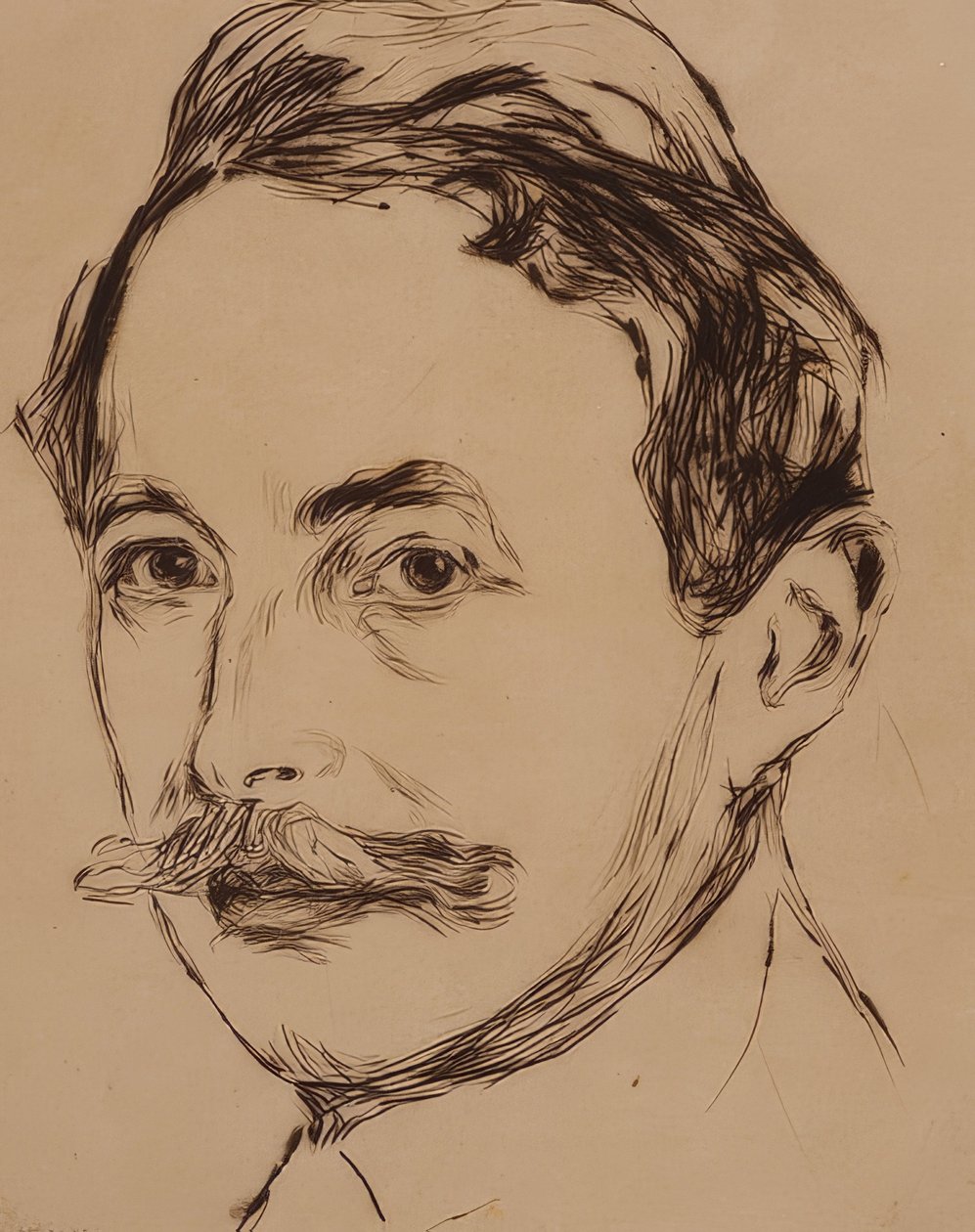 Dr. Max Linde. 1902 alkotó: Edvard Munch
