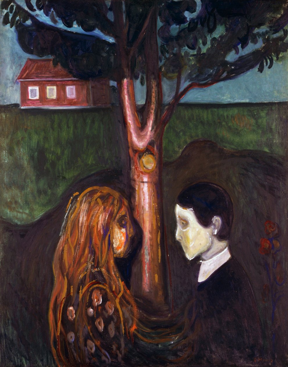 Szemek a szemekben alkotó: Edvard Munch