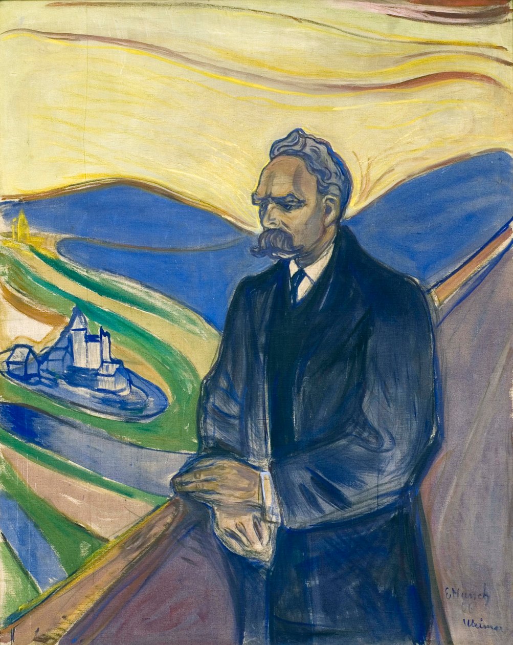 Friedrich Nietzsche alkotó: Edvard Munch