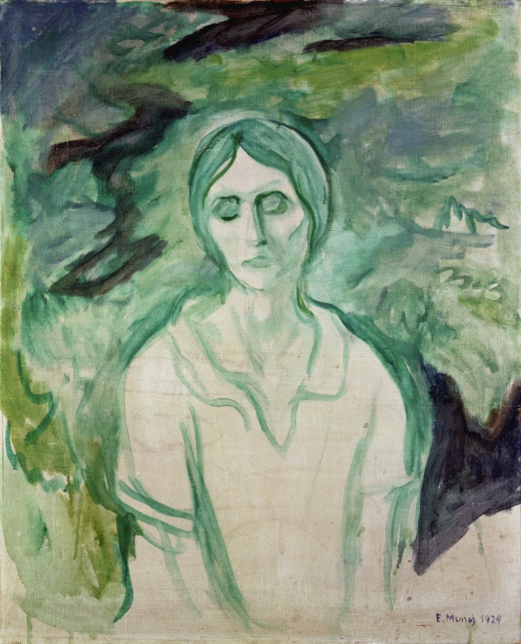 Gótikus lány alkotó: Edvard Munch