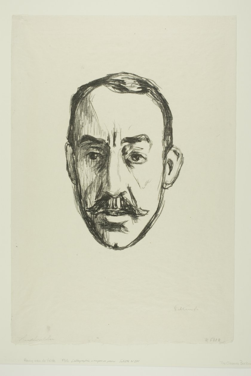 Henry van de Velde alkotó: Edvard Munch