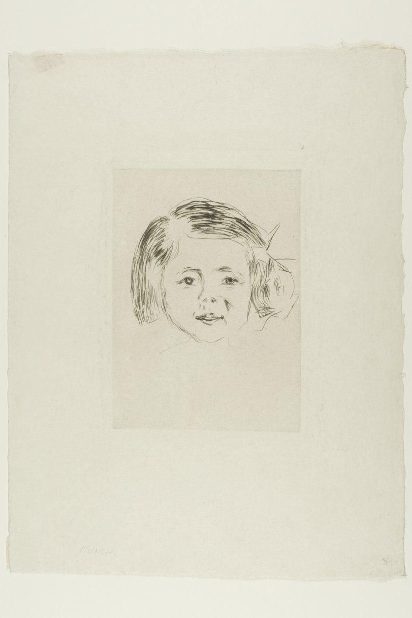 Herbert Esche lánya alkotó: Edvard Munch