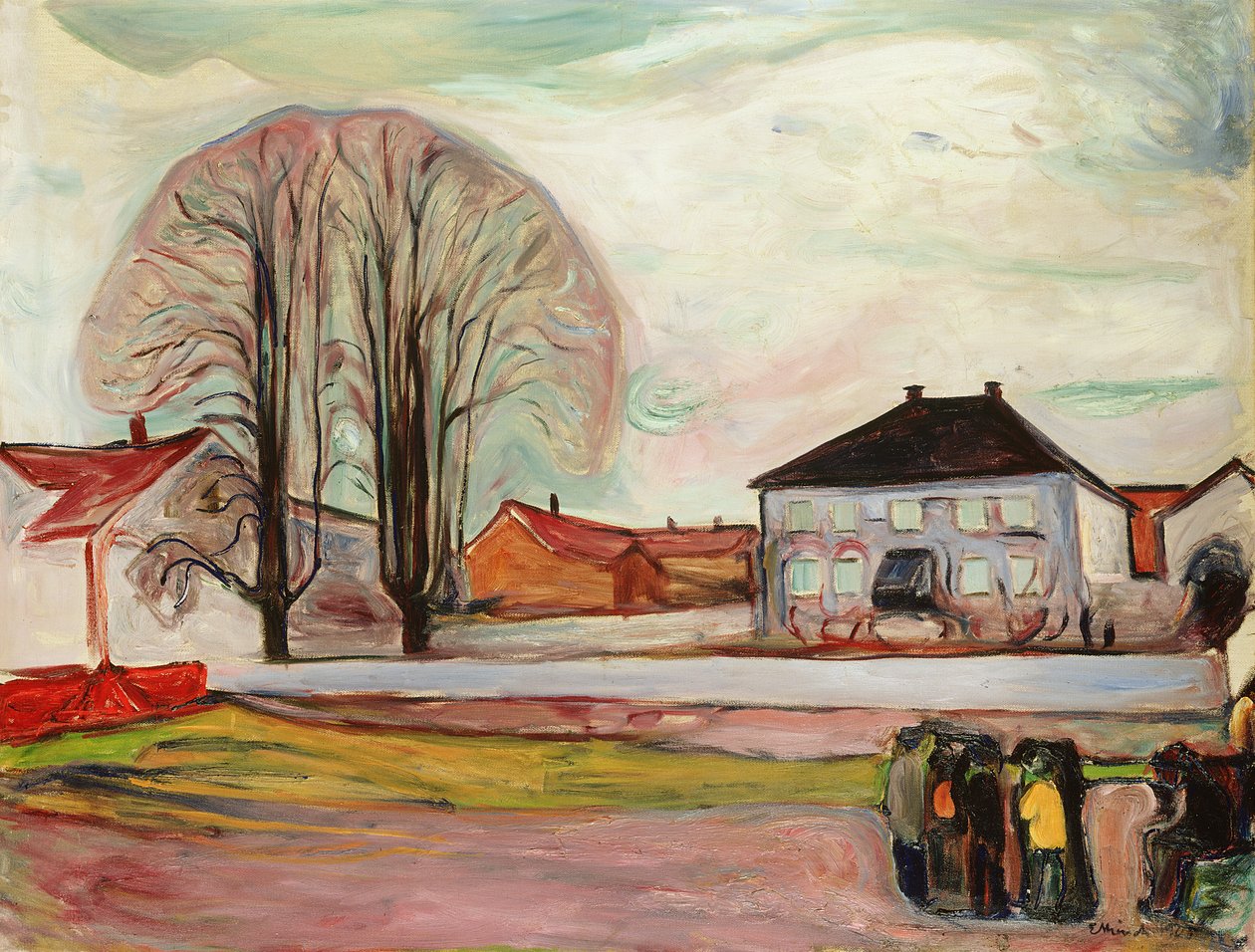 Ház Aasgaardstrandban alkotó: Edvard Munch