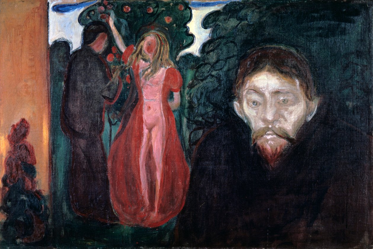 Féltékenység, 1895 alkotó: Edvard Munch