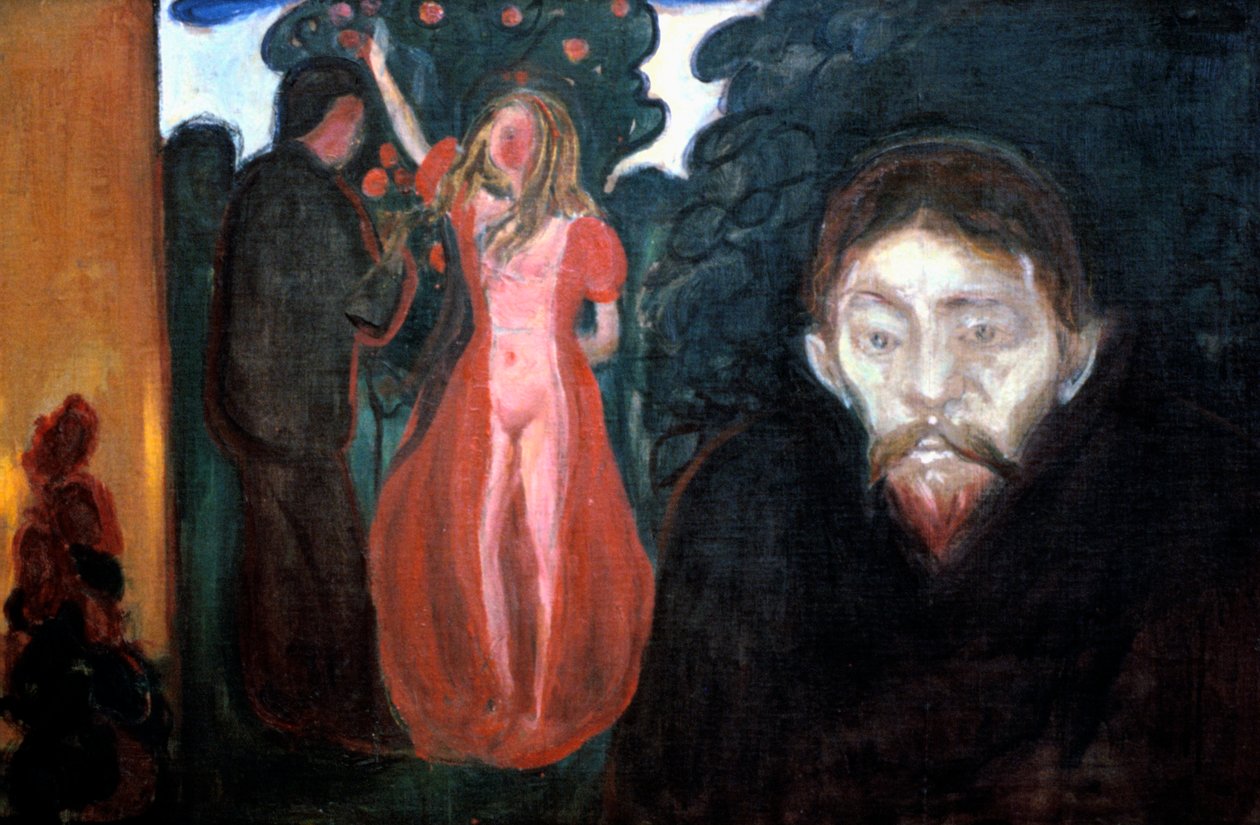 Féltékenység, 1895 alkotó: Edvard Munch