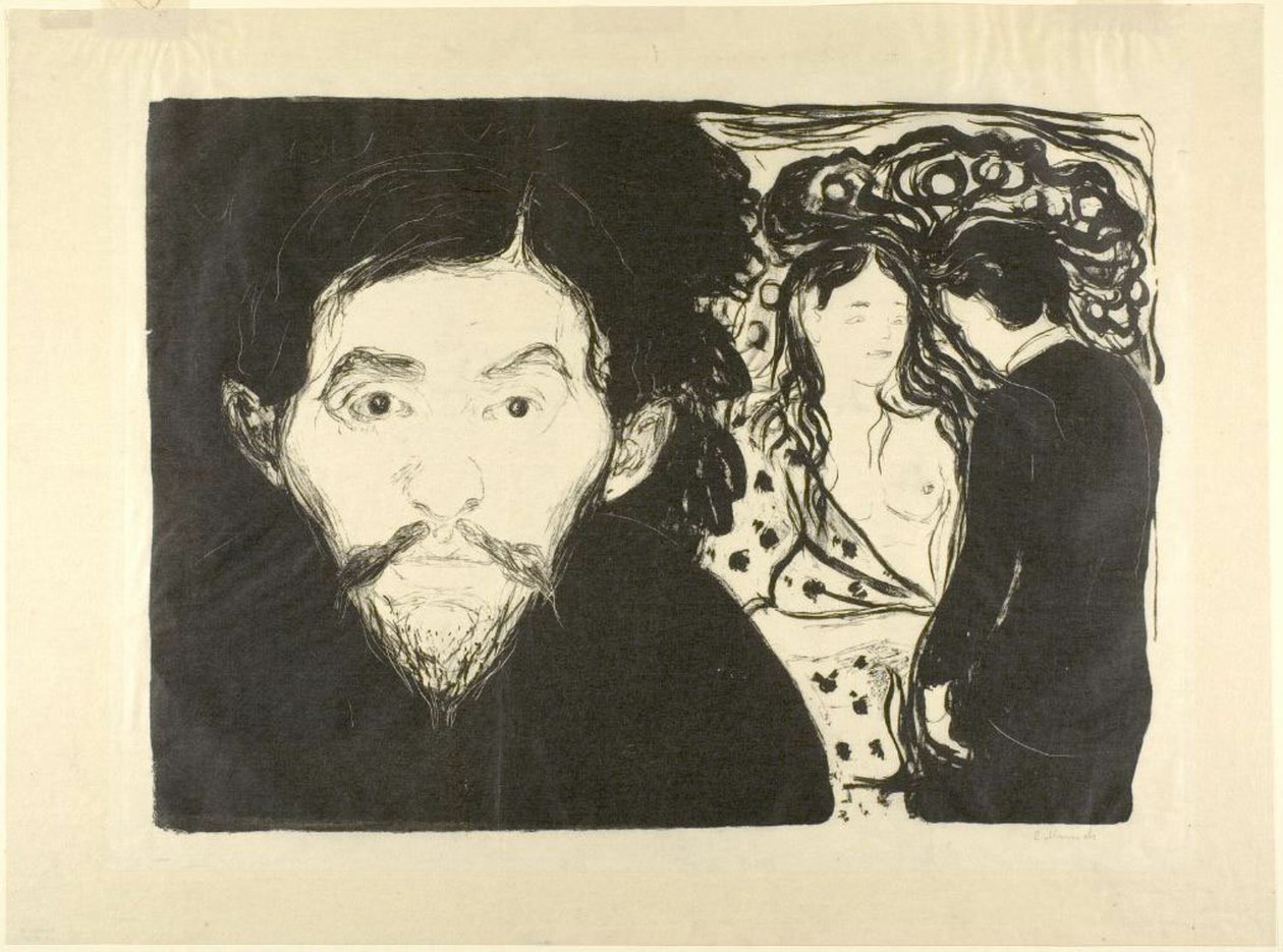Féltékenység I alkotó: Edvard Munch