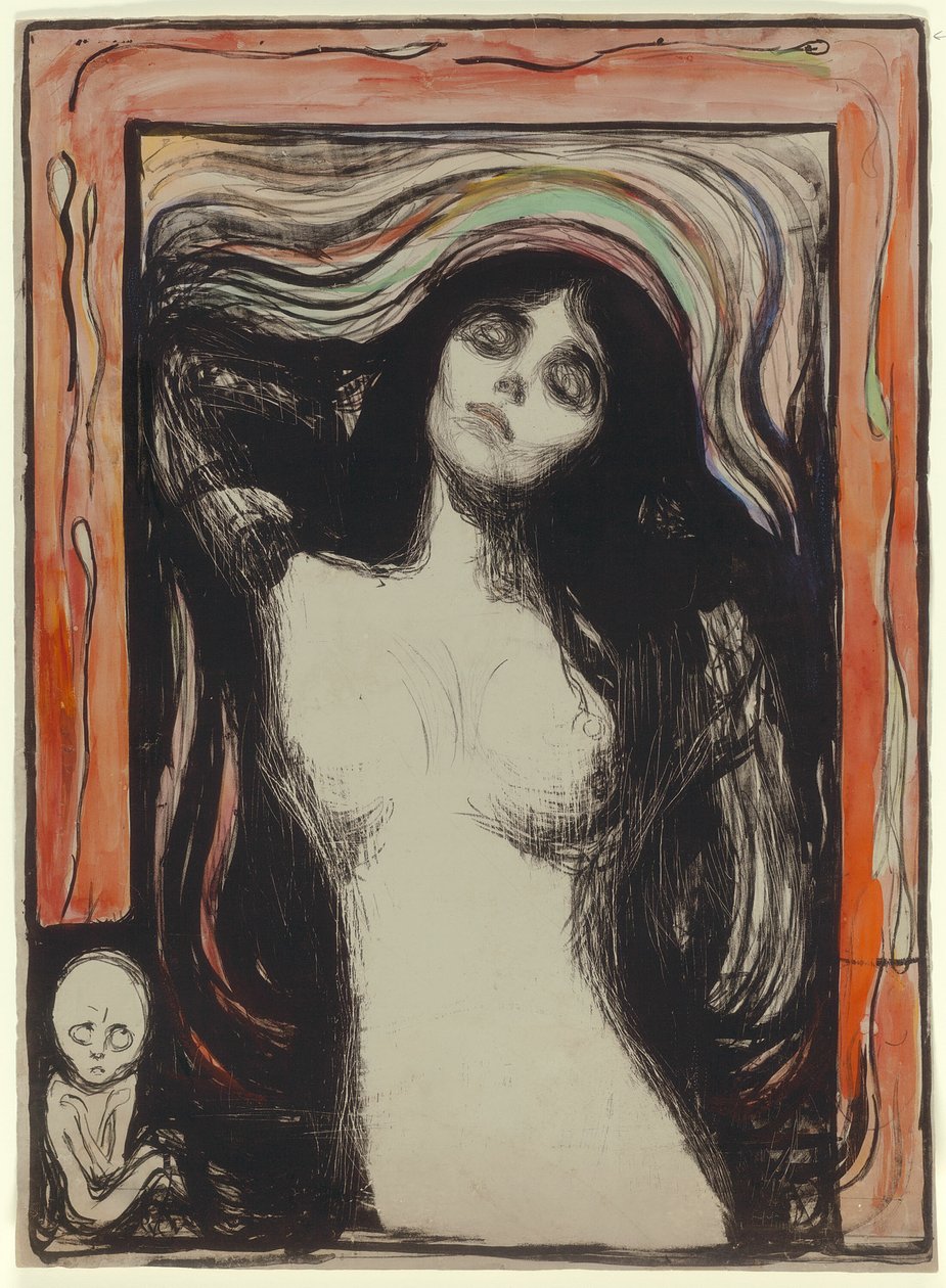 Madonna alkotó: Edvard Munch