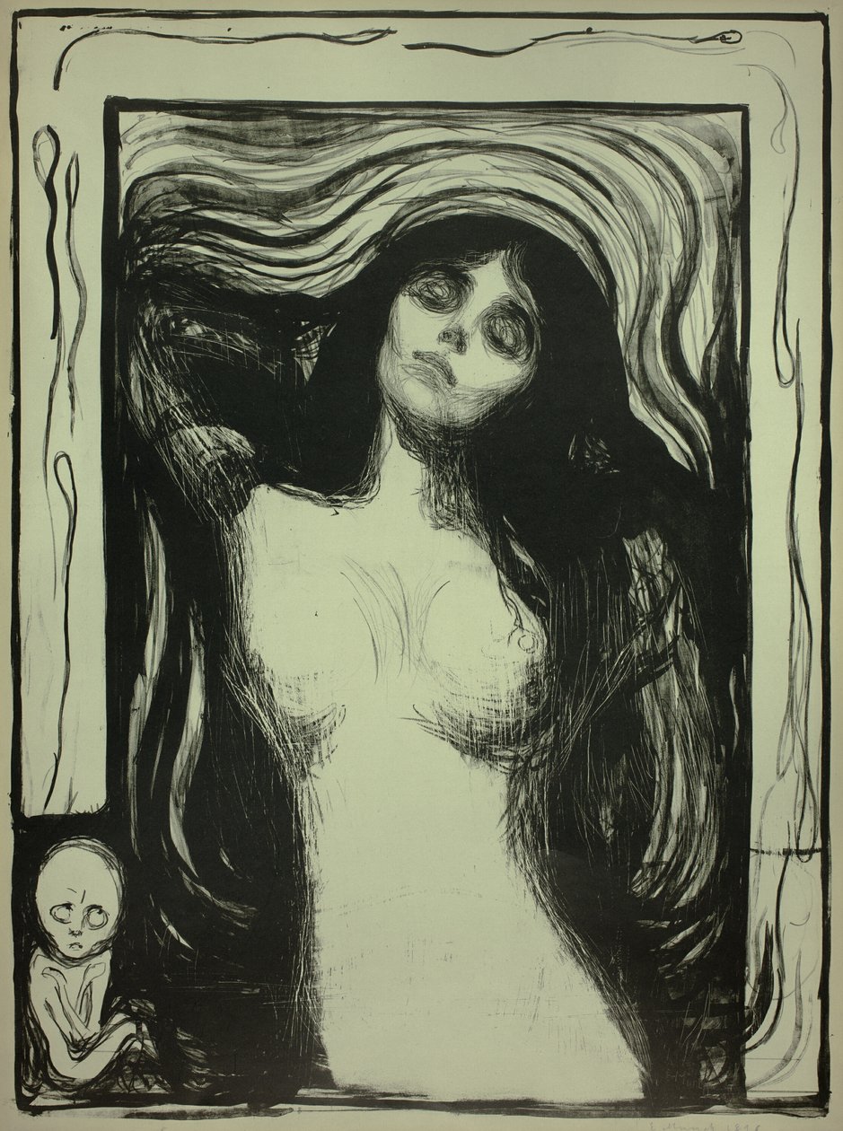 Madonna alkotó: Edvard Munch