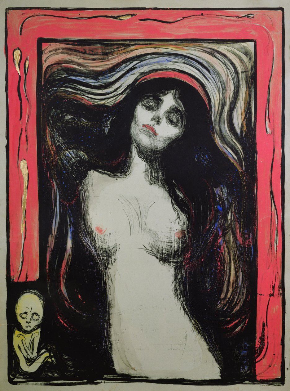 Madonna alkotó: Edvard Munch