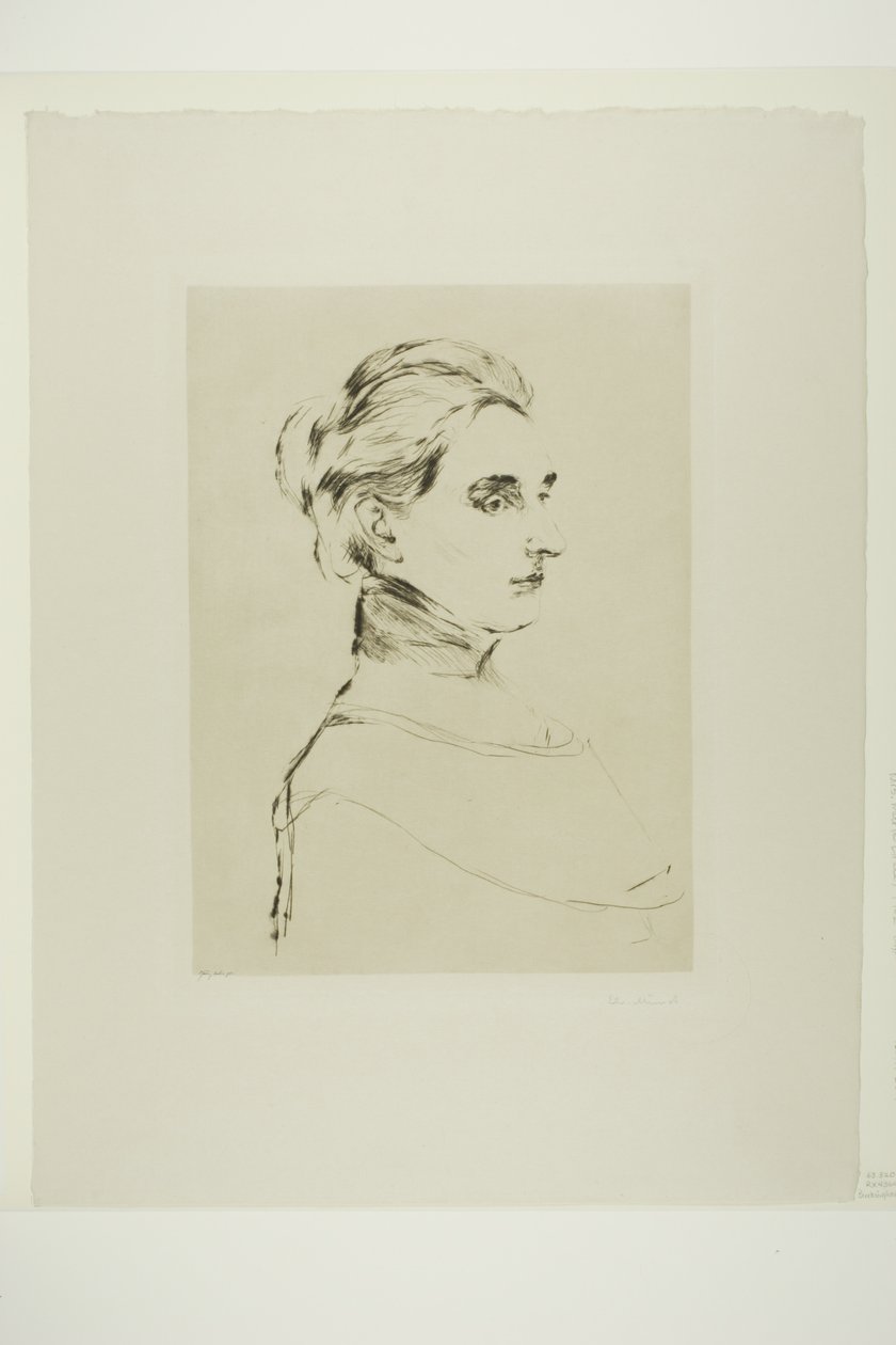 Marie Linde asszony alkotó: Edvard Munch