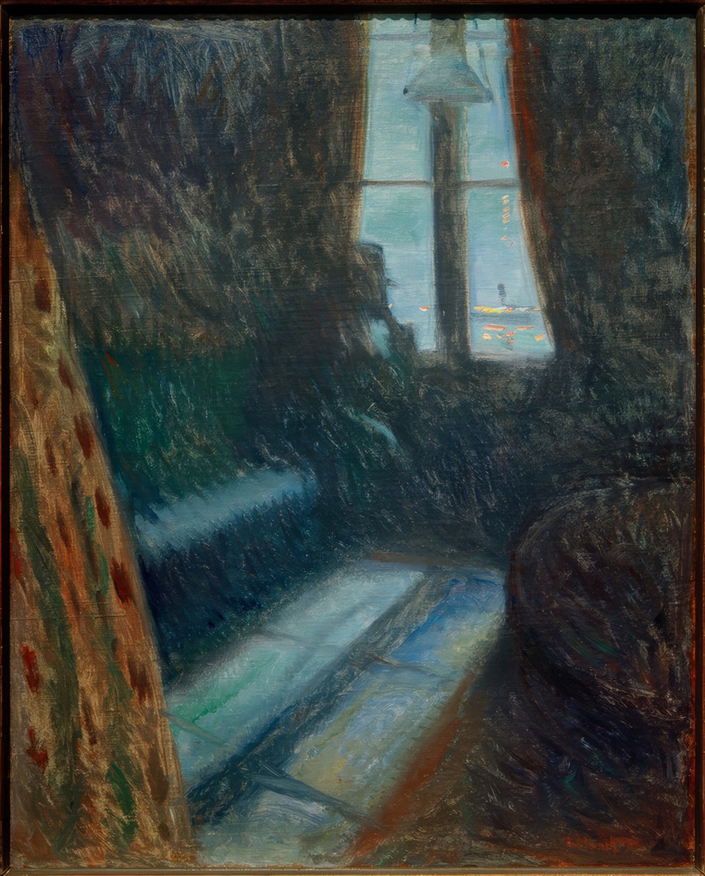 Éjszaka Saint-Cloudban alkotó: Edvard Munch