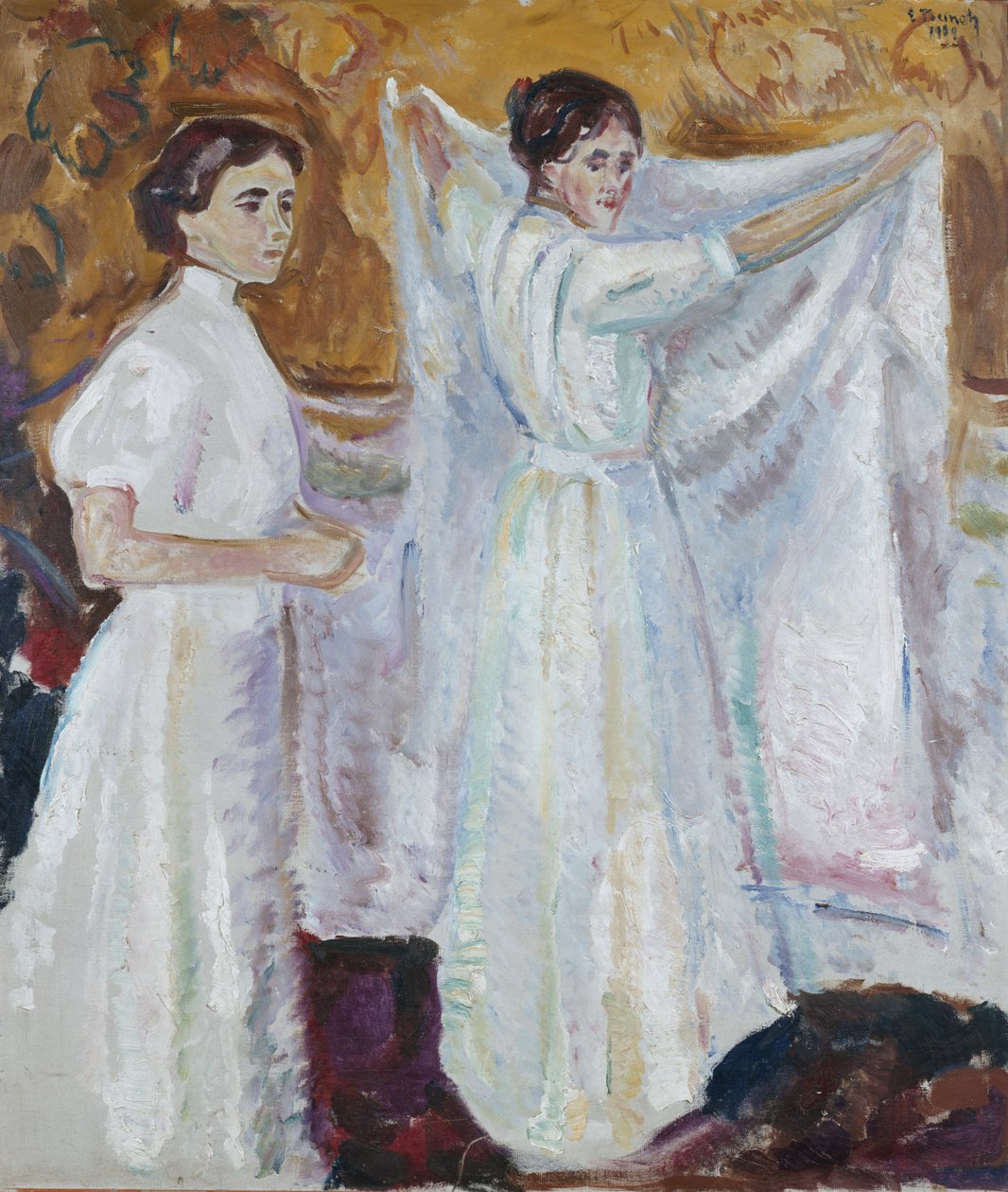 Ápolók alkotó: Edvard Munch