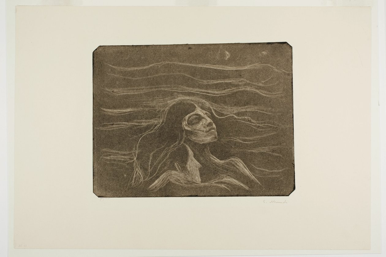 A szerelem hullámain alkotó: Edvard Munch