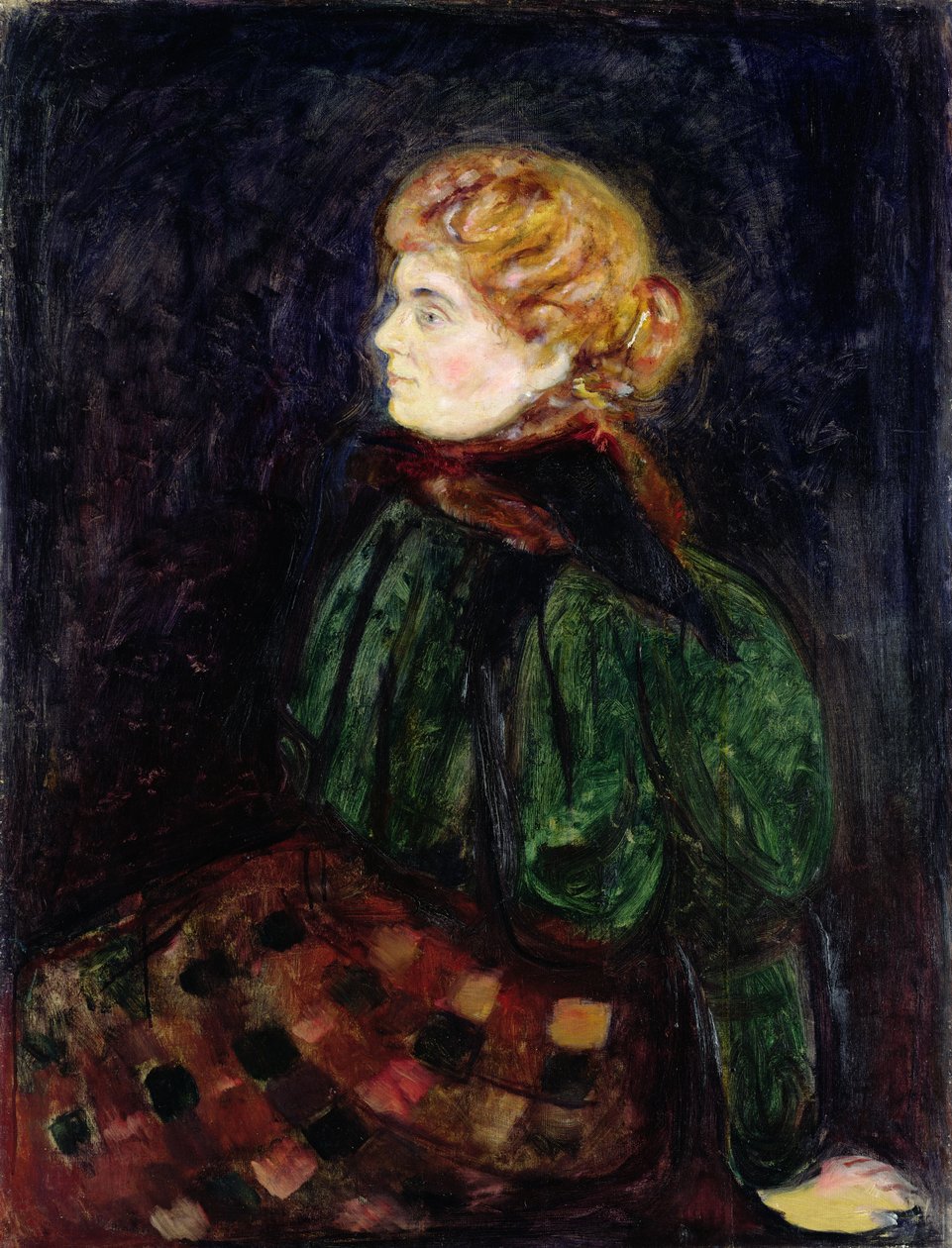 Maximilian Harden asszony portréja alkotó: Edvard Munch