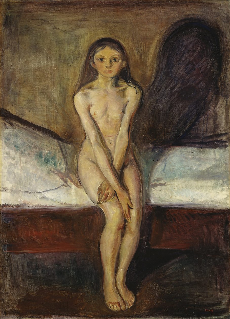 Pubertás alkotó: Edvard Munch