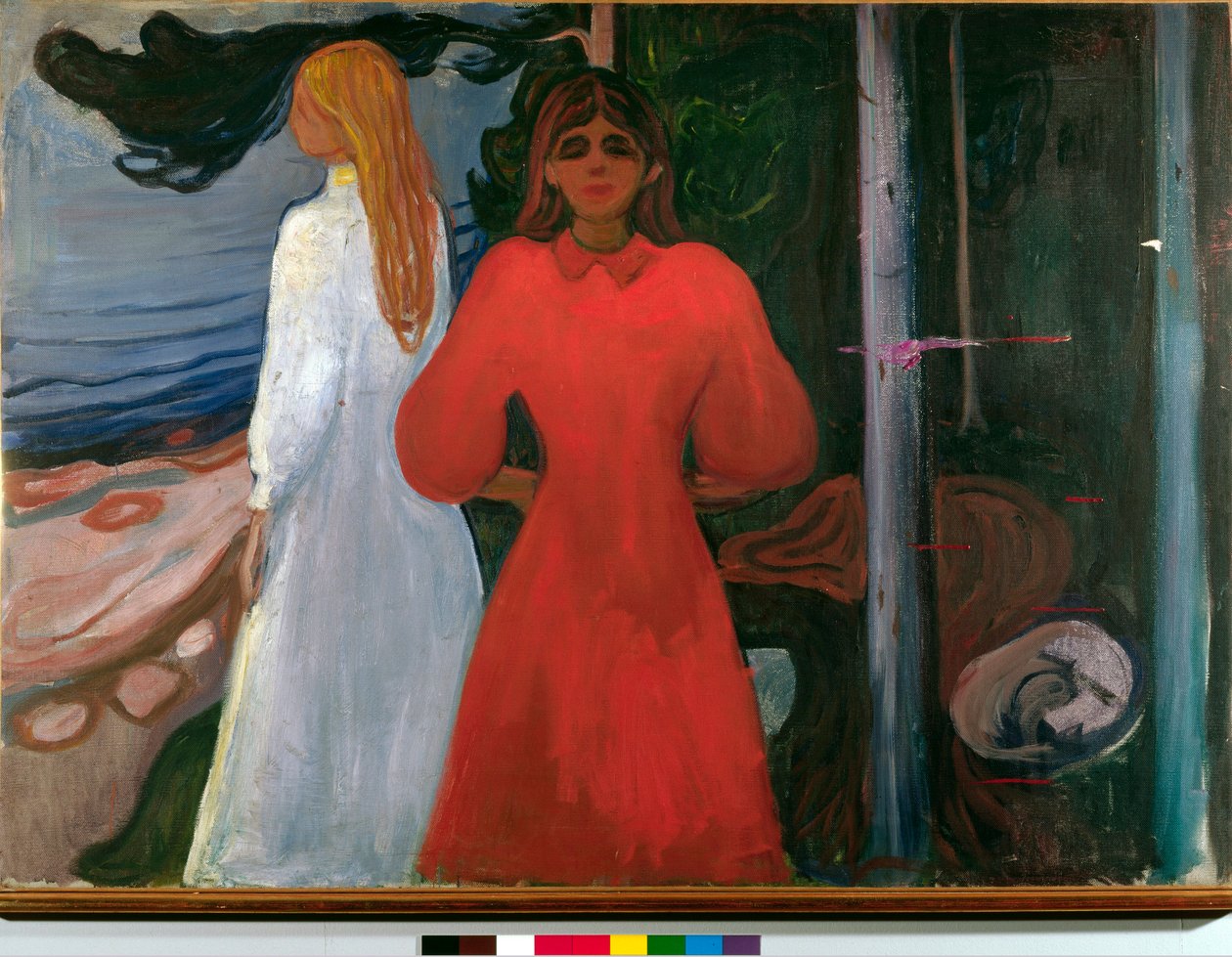 piros és fehér alkotó: Edvard Munch