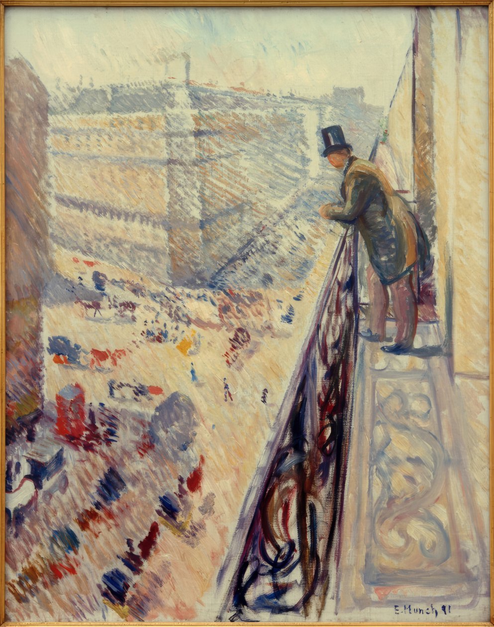 Lafayette utca alkotó: Edvard Munch