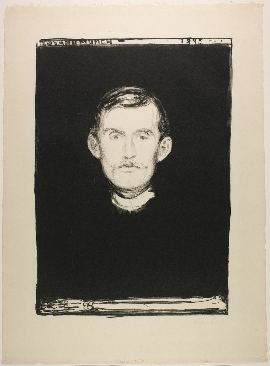 Önarckép alkotó: Edvard Munch