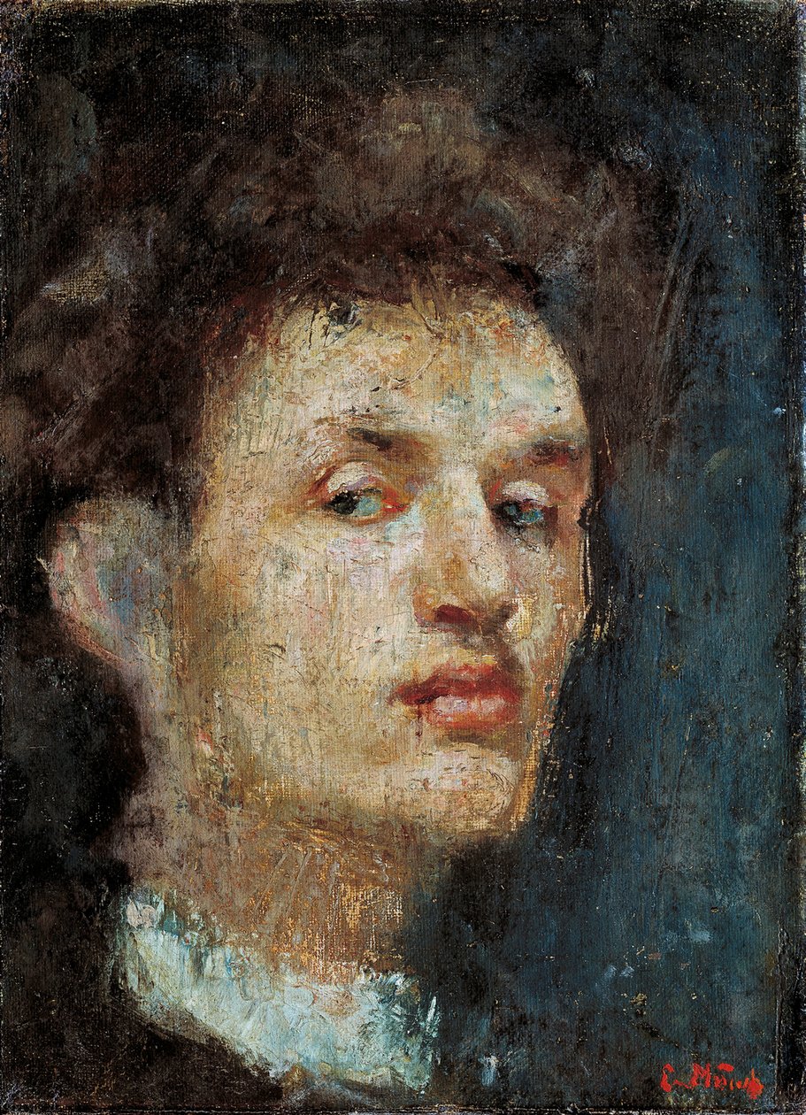 Önarckép alkotó: Edvard Munch