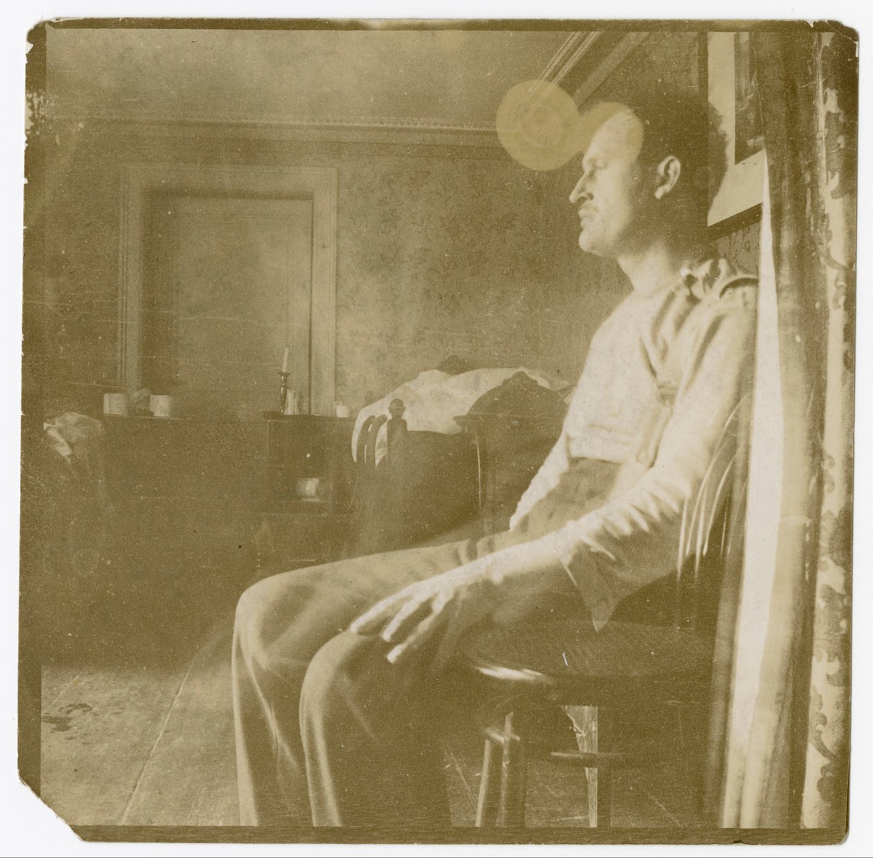 Önarckép Valahol a kontinensen I alkotó: Edvard Munch