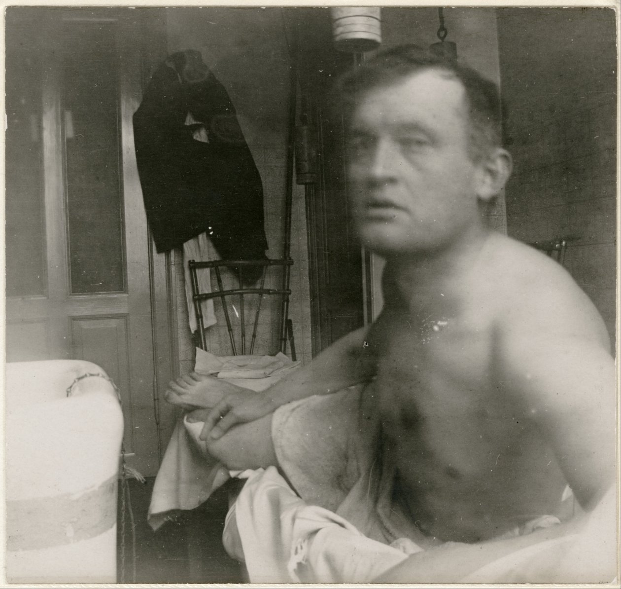 Önarckép „à la Marat” alkotó: Edvard Munch