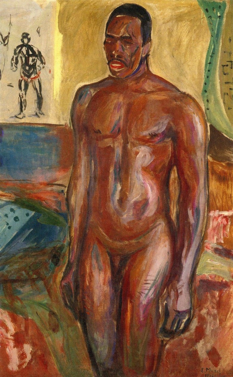 Állandó meztelen afrikai alkotó: Edvard Munch