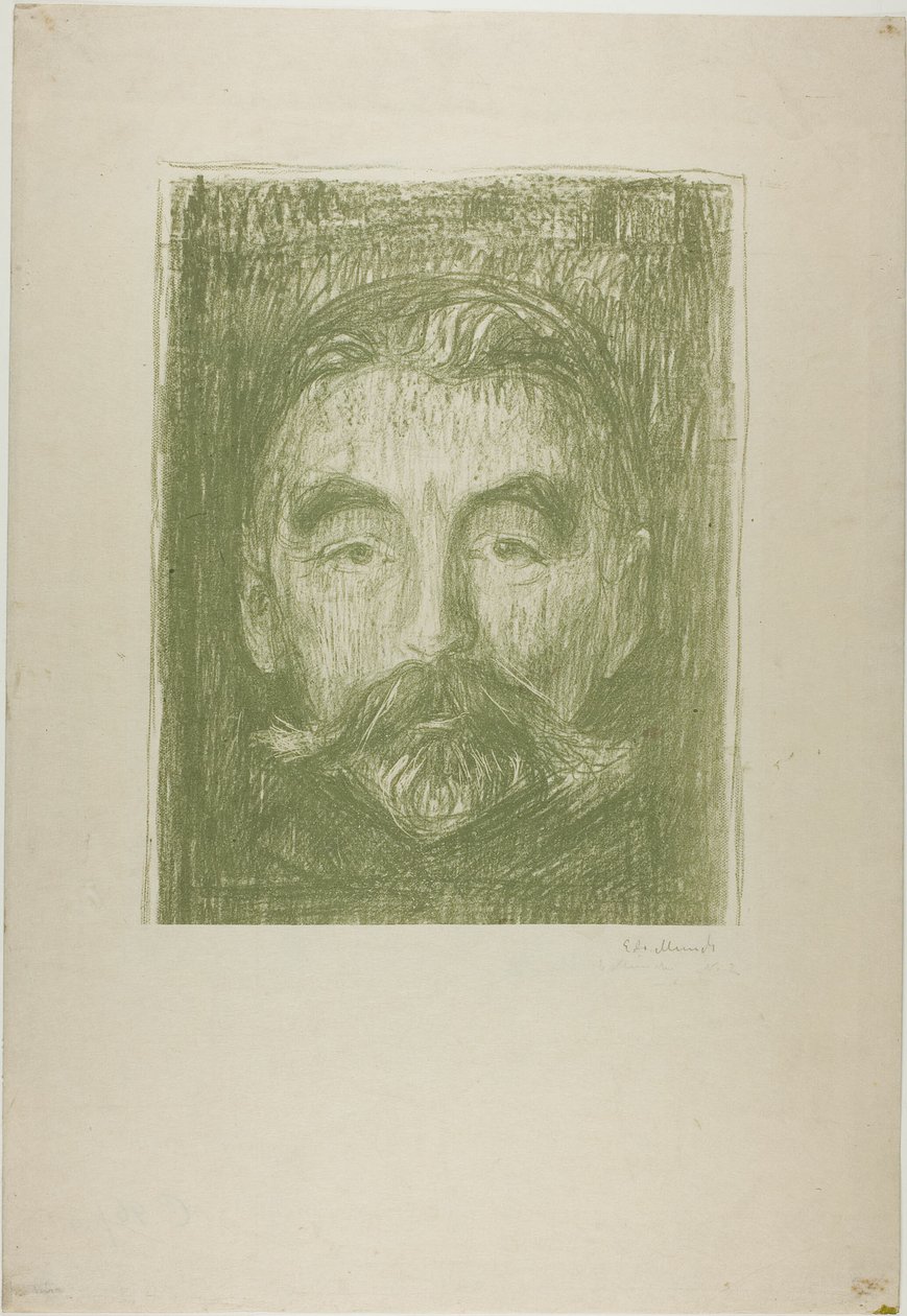 Stephane Mallarme alkotó: Edvard Munch