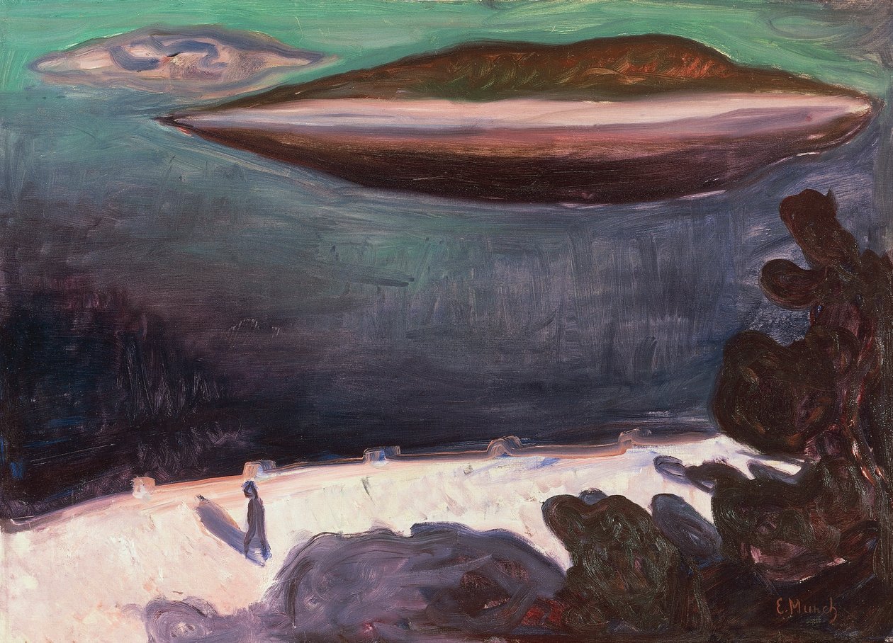 Nyári éjszaka az Oslofjordon alkotó: Edvard Munch
