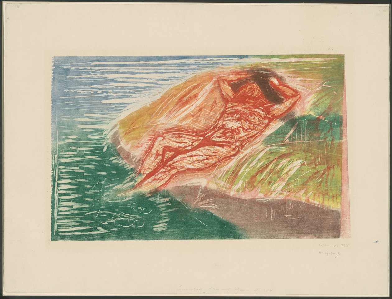Napozás I alkotó: Edvard Munch