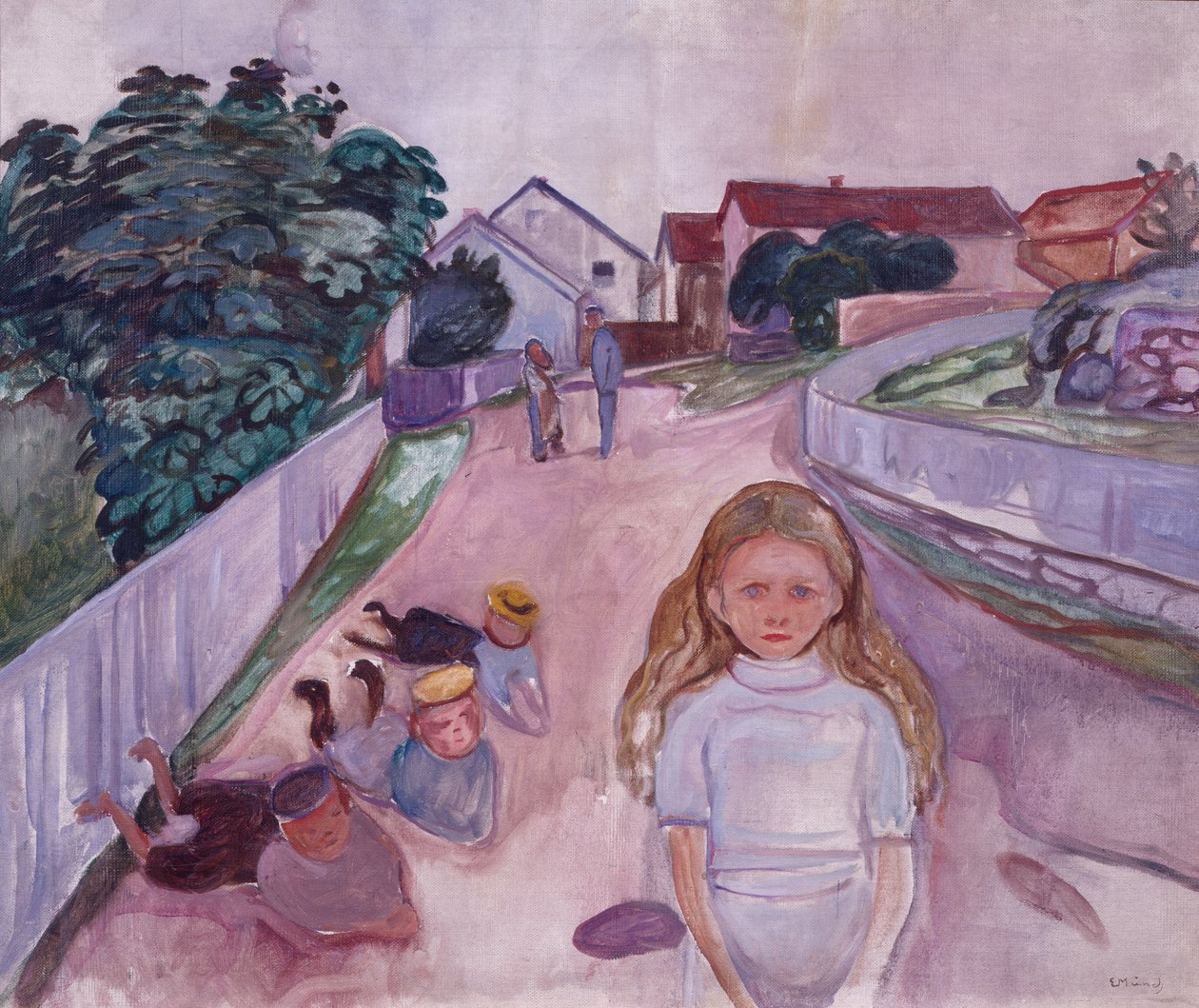Napos nap Åsgårdstrandban alkotó: Edvard Munch