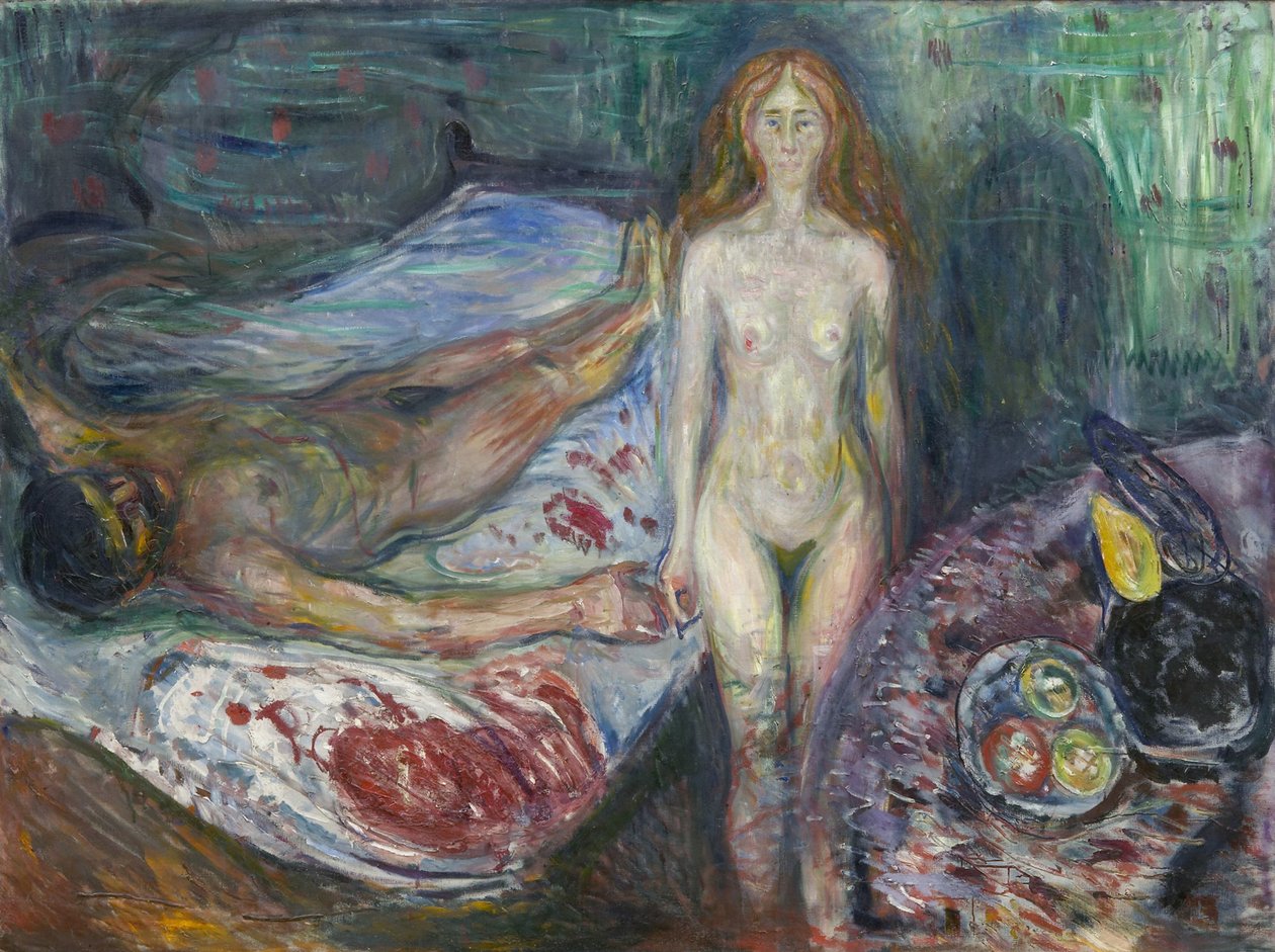 Marat halála alkotó: Edvard Munch