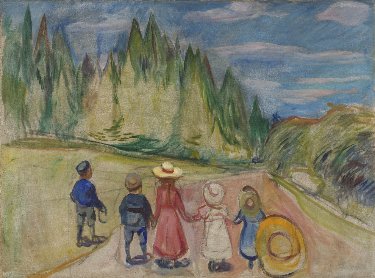 A mesebeli erdő alkotó: Edvard Munch