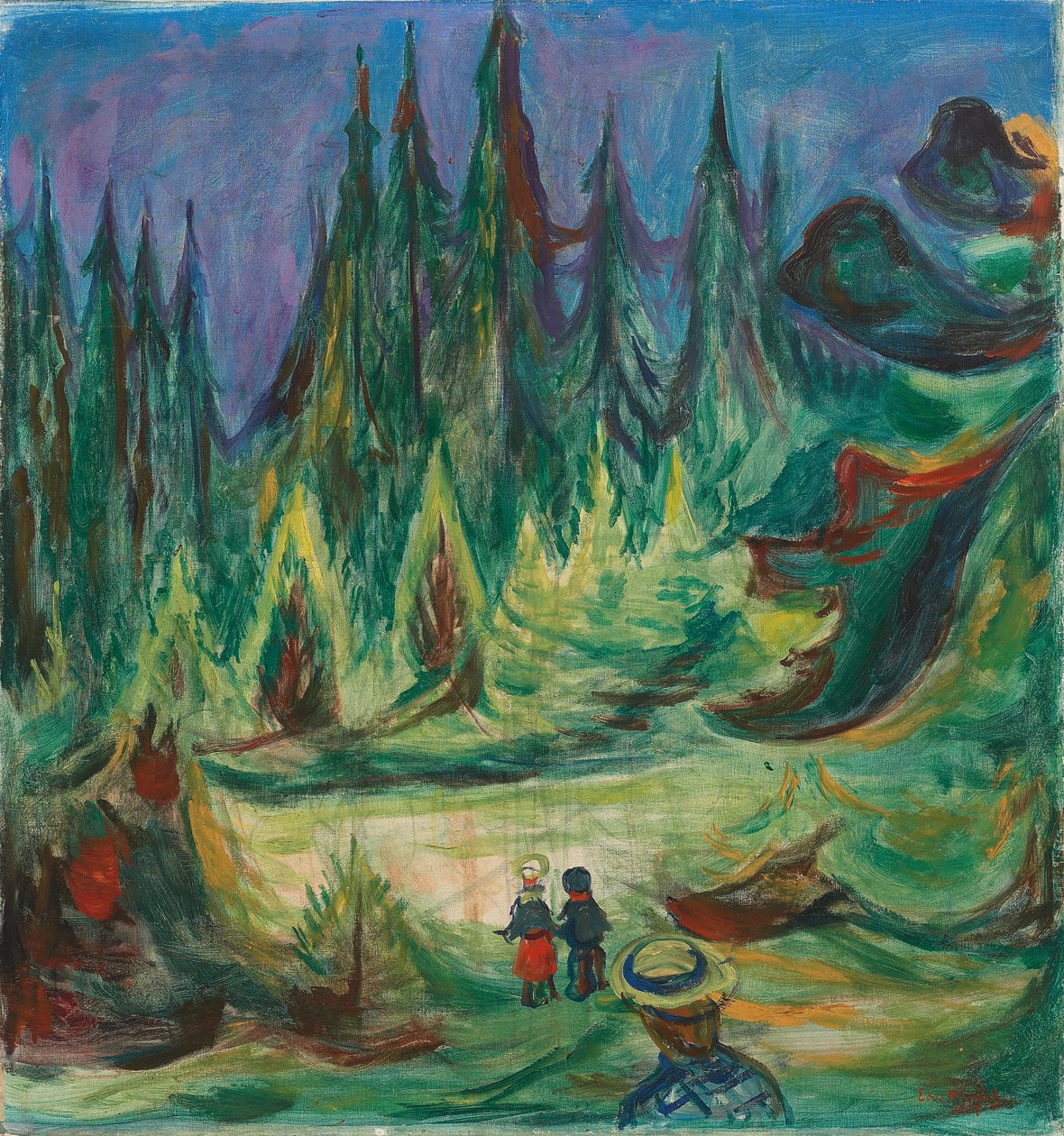 A mesebeli erdő alkotó: Edvard Munch