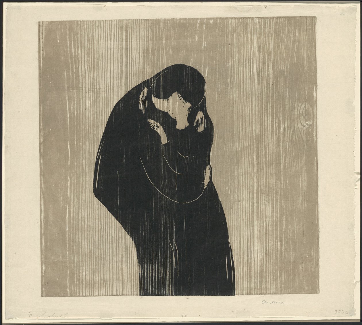 A Kiss IV alkotó: Edvard Munch