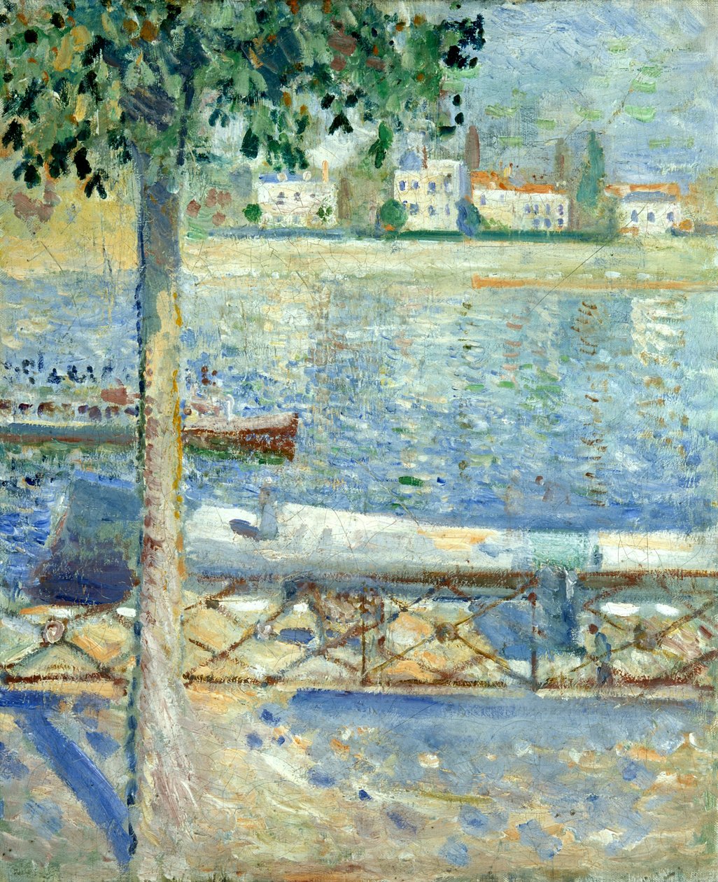 A Szajna Saint-Cloudnál alkotó: Edvard Munch