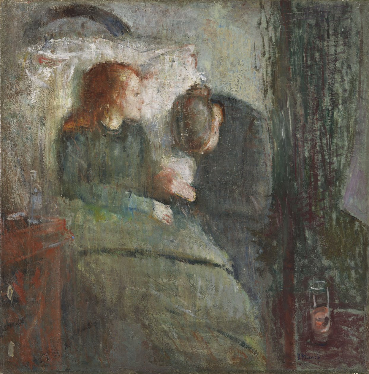 A Beteg Gyermek alkotó: Edvard Munch