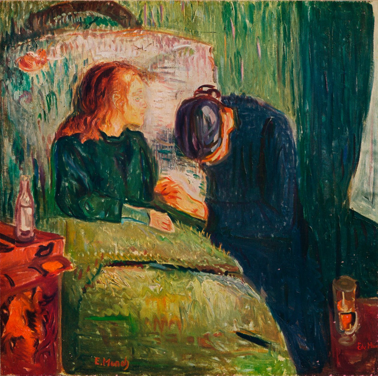 A beteg gyermek, 1907 alkotó: Edvard Munch