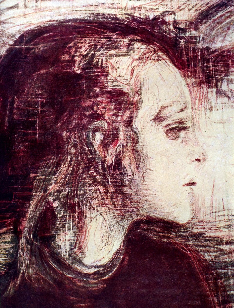 A beteg lány, 1907 alkotó: Edvard Munch
