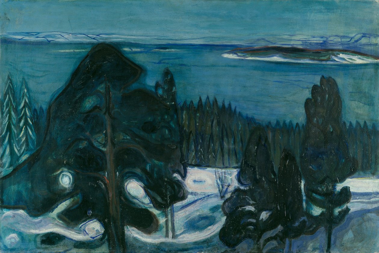 Téli Éjszaka alkotó: Edvard Munch